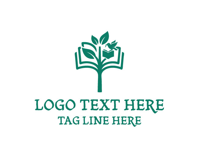 Bird Open Pages Logo