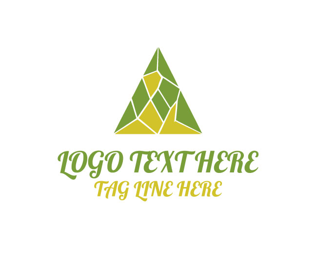 Contemporary Abstract Triangle Logo