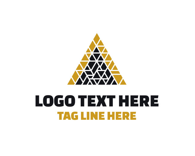 Sleek Abstract Triangle Logo