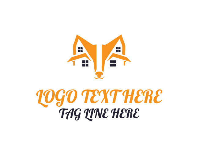 Abstract Fox Home Logo