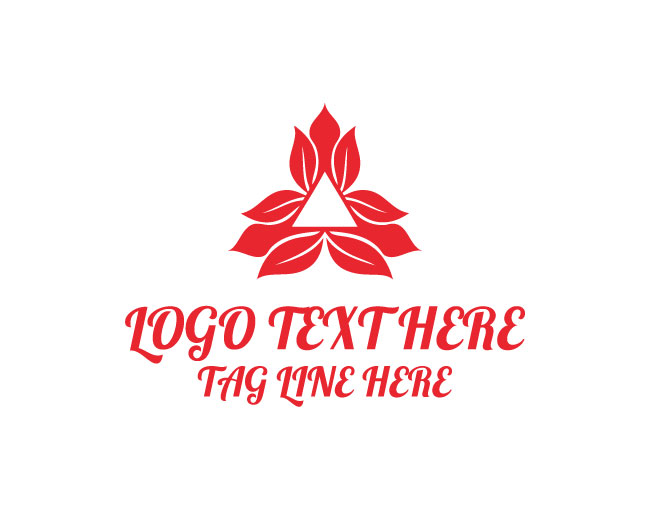  Triangle Petal Mark Logo