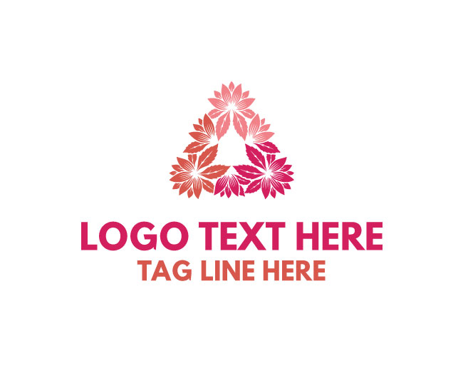Botanical Apex Triangle Logo