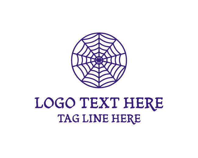 Spider Web Vertex Logo