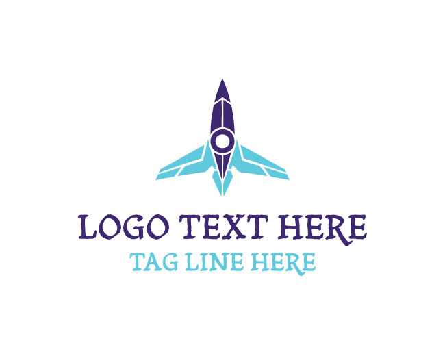 Rocket Wing Mark Logo