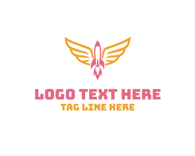Falcon Rocket Wings Logo