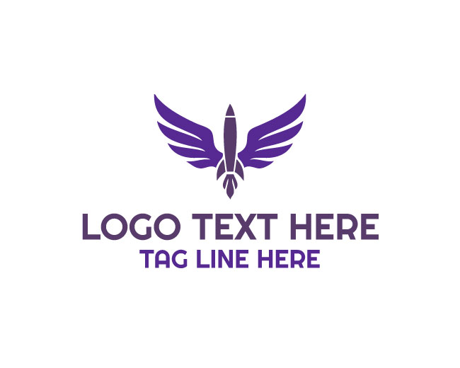 HyperDrive Rocket Wings Logo