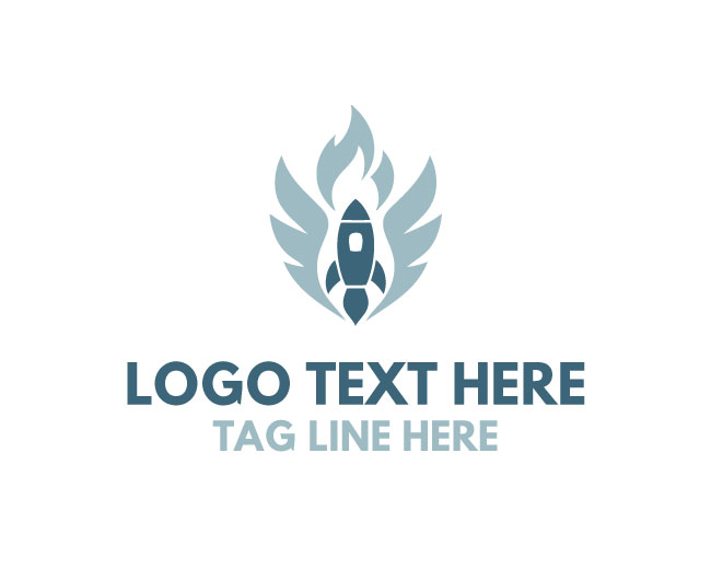 Vertex Rocket Wings Logo