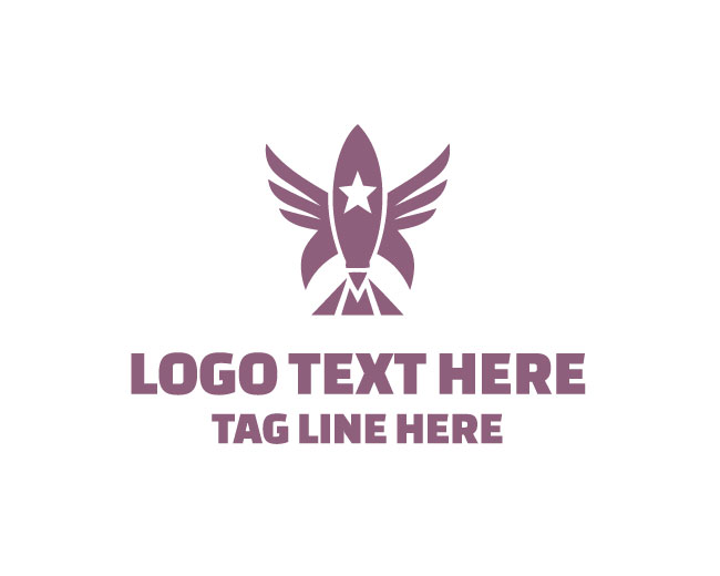 Victory Rocket Wings Logo