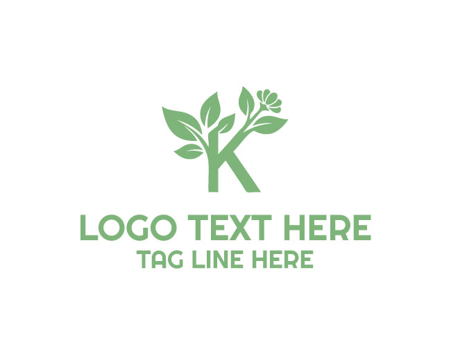  Pure Growth K Leaf Logo