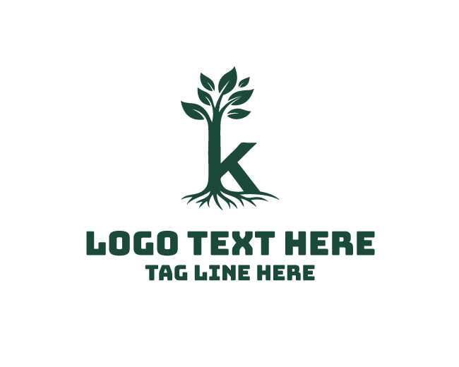 Terra K Leaf Logo