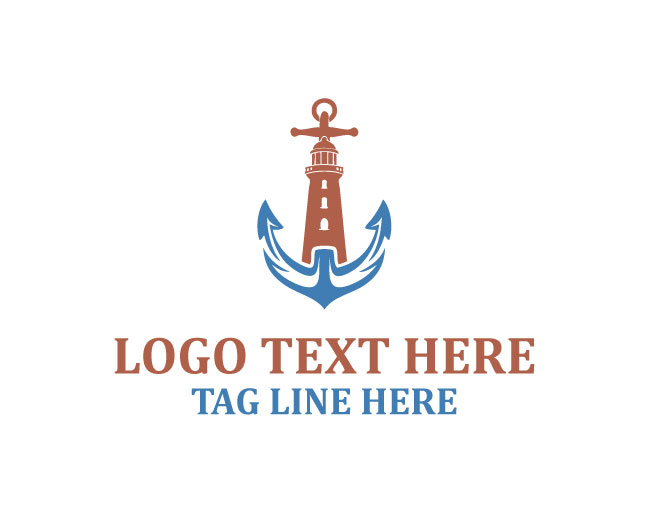 Beacon Anchor Lighthouse Logo