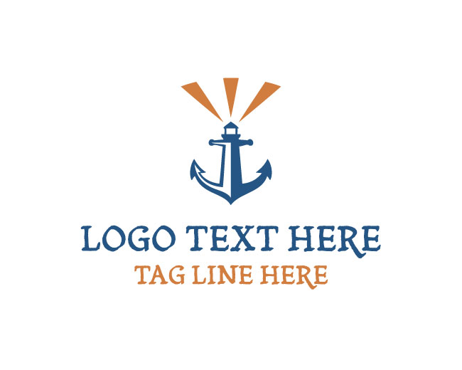  Harbor Anchor Lighthouse Logo