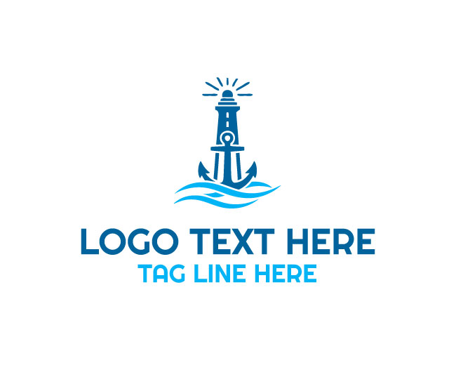 Ocean Beacon Anchor Logo