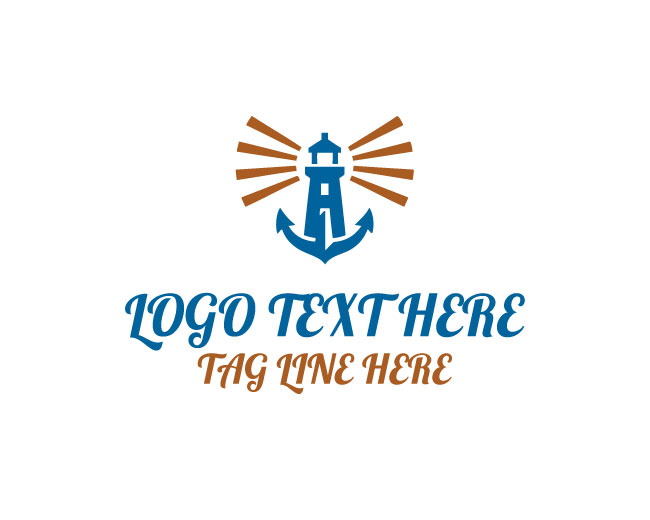 Nautical Anchor Beacon Logo