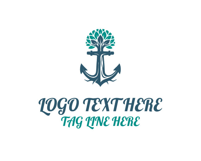 Growth Anchor Tree Logo