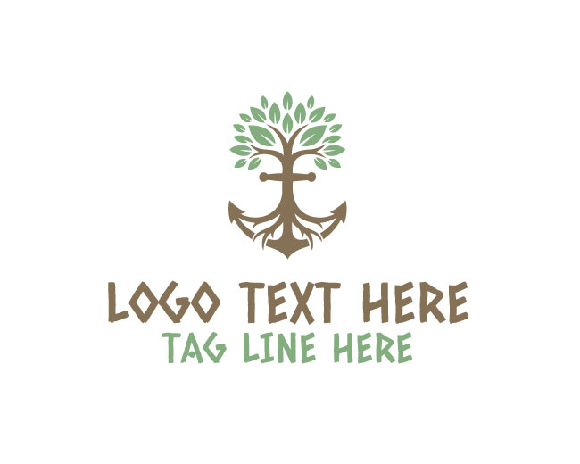Anchor Wisdom Tree Logo