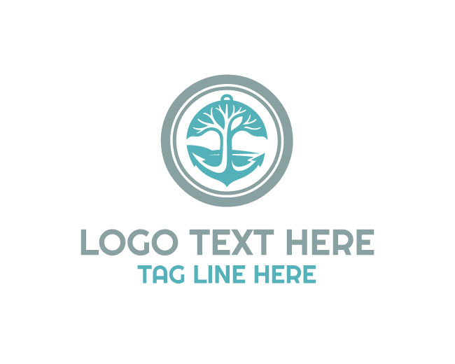 Anchor Canopy Tree Logo