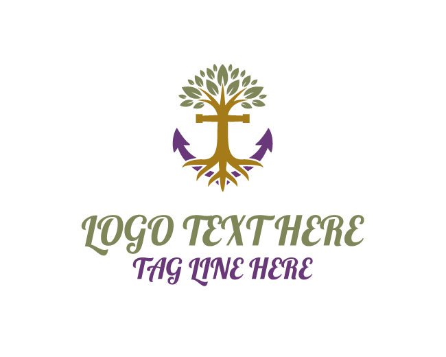 Anchor Tree of Growth Logo