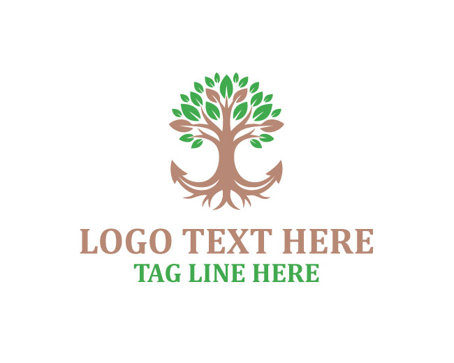 Anchor Guardian Tree Logo