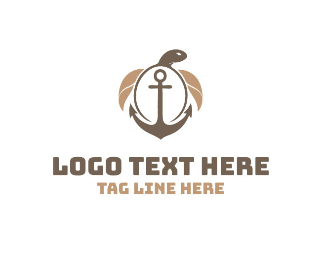  Smart Anchor Turtle Logo