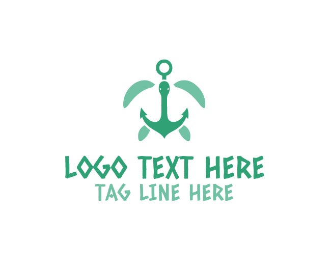  Legacy Modern Anchor Turtle Logo