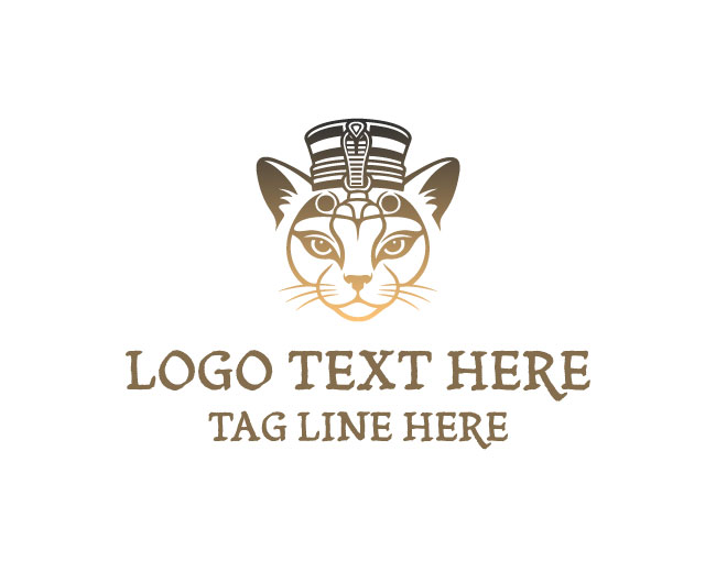 Pharaoh Strike Cat Logo