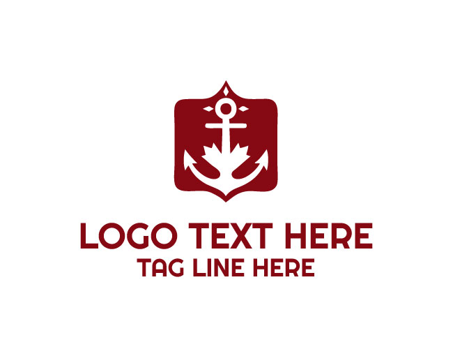  Canadian Shieldless Anchor Logo