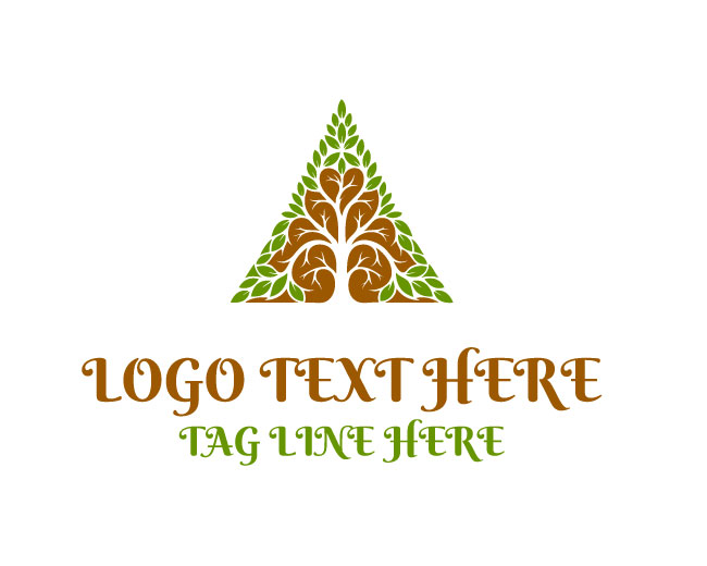 Green Essence Triangle Logo
