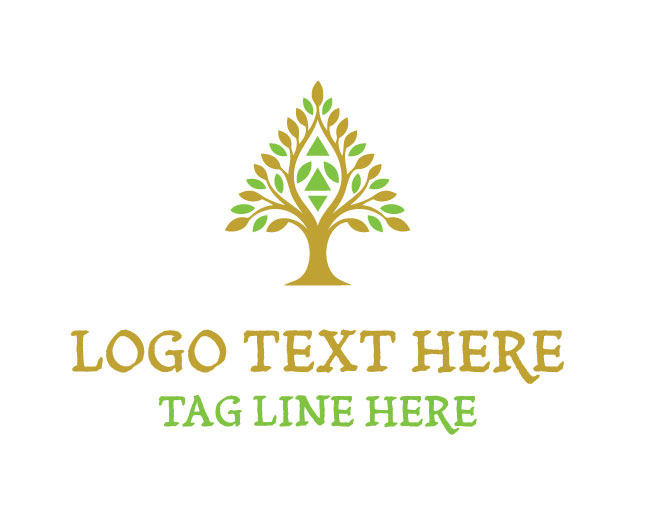 Nature Prism Triangle Logo