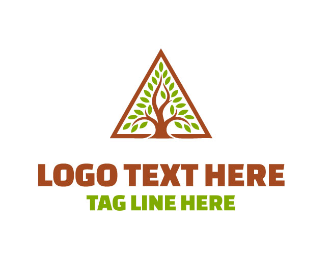 Eco Vertex Nature Logo