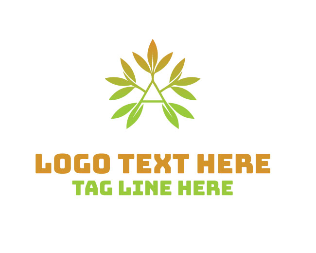 Botanical Peak Triangle Logo