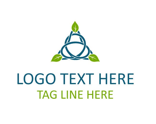Nature Path Triangle Logo