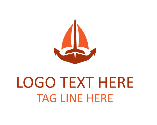  Minimal Vessel Anchor Logo
