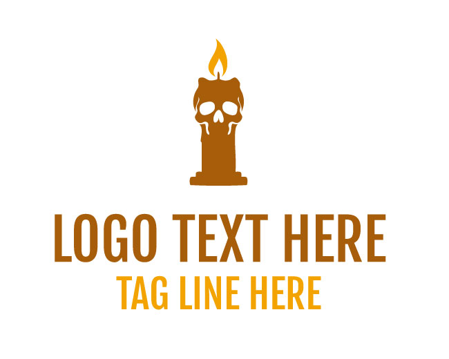 Midnight Skull Candle Logo