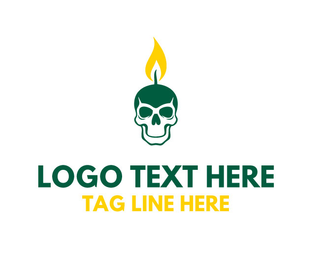 Apex Skull Candle Logo