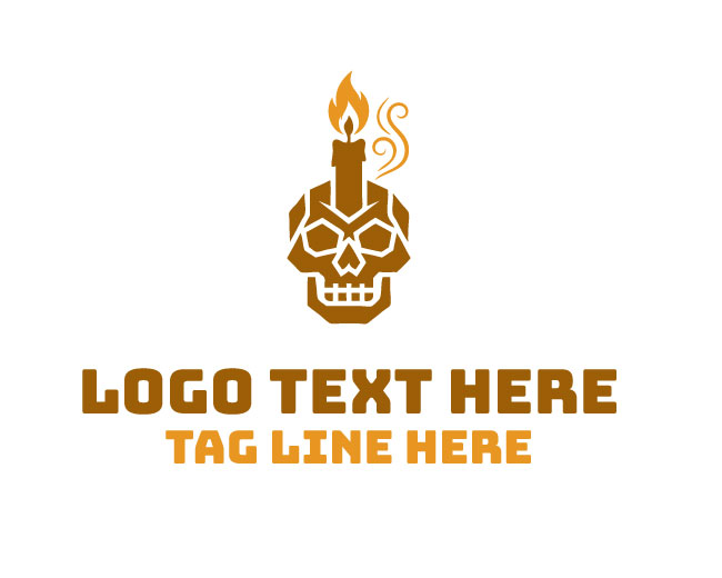 Fusion Skull Candle Logo