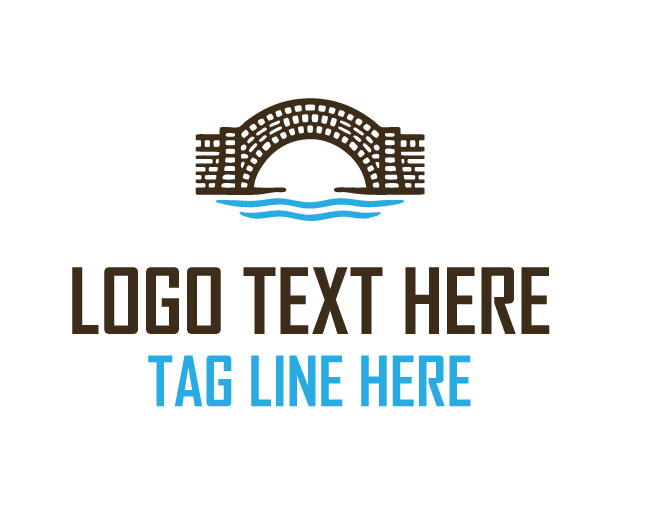 Landmark Vintage Bridge Logo