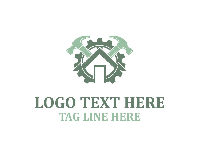  Linear Carpenter House Logo