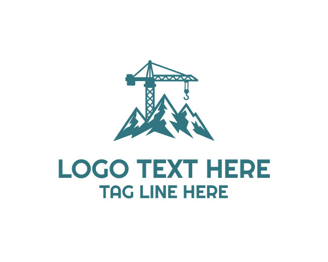 Apex Construction Crane Logo