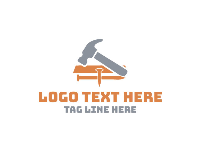 Signature Hammer Nail Logo