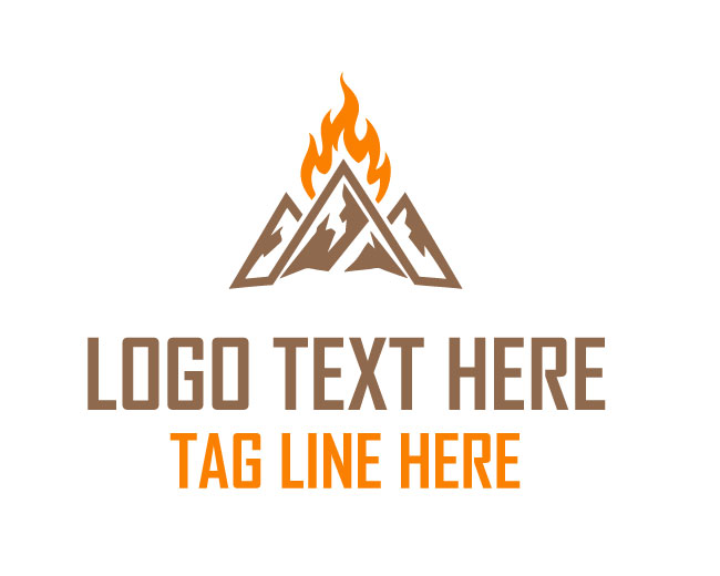 Forest Peak Flame Logo