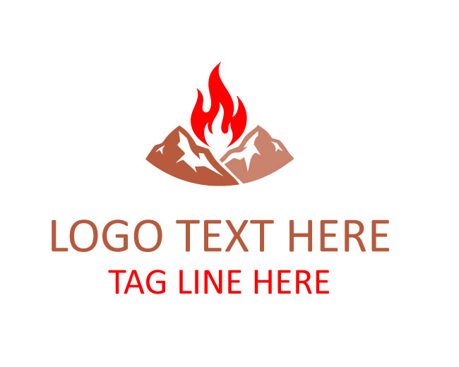 Alpine Nature Flame Logo