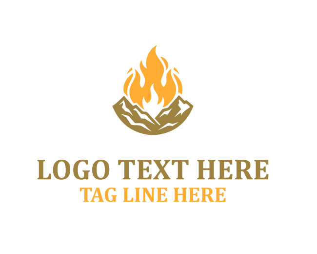 Alpine Mountain Fire Logo