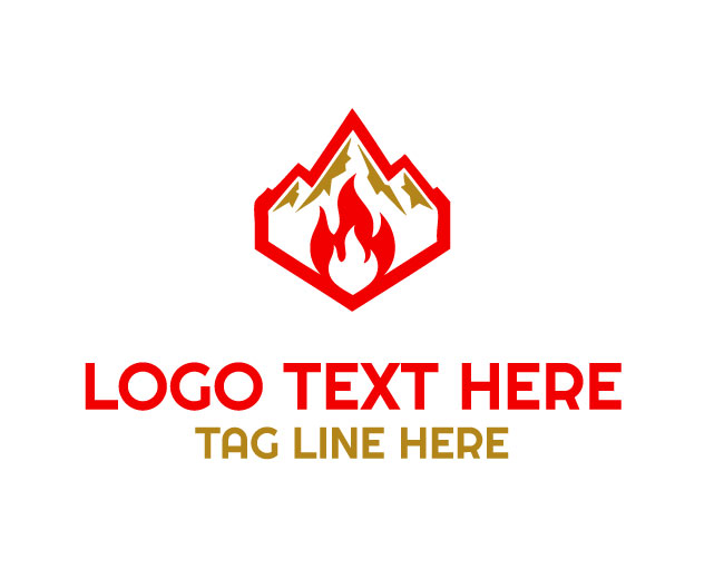 Majestic Mountain Fire Logo