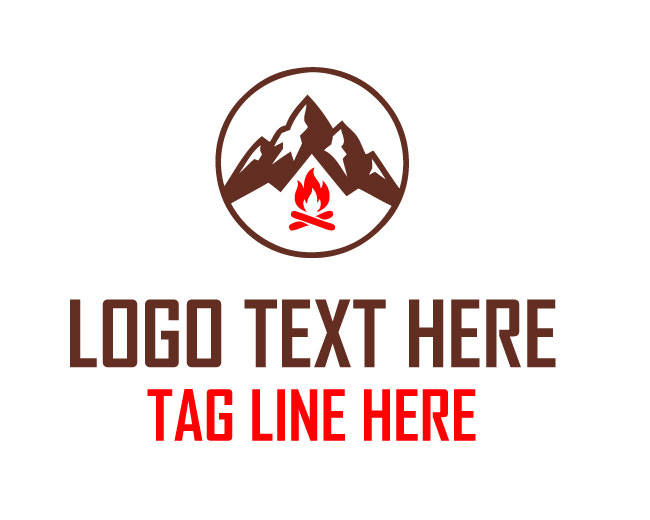 Ember Mountain Fire Logo