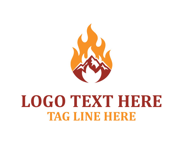 Cedar Peak Mountain Fire Logo
