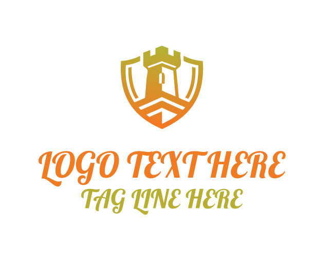  Luxury Fortress Shield Logo