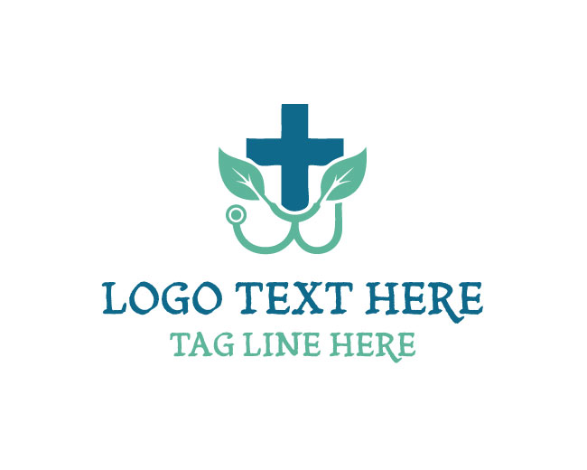 Modern Eco Stethoscope Logo