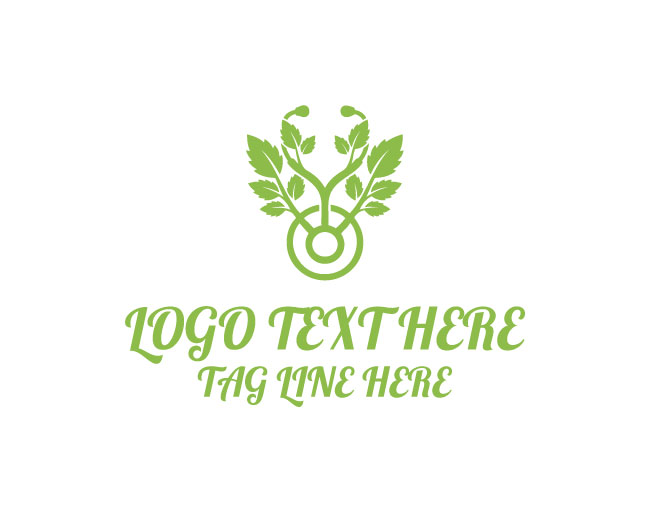 Eco Stethoscope Line Logo