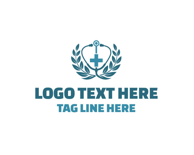 Botanical Stethoscope Logo